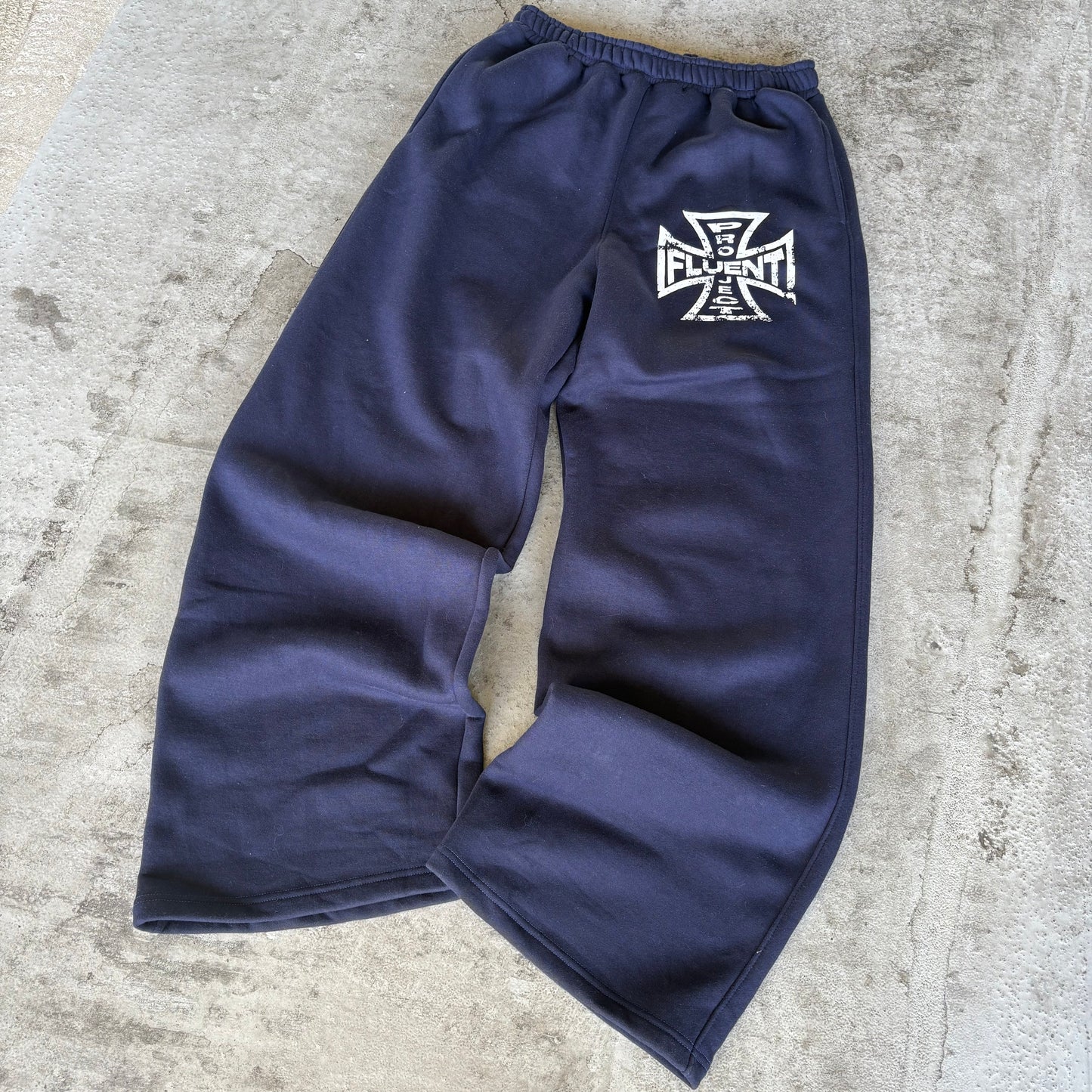 Fluent Cross Sweatpants Navy