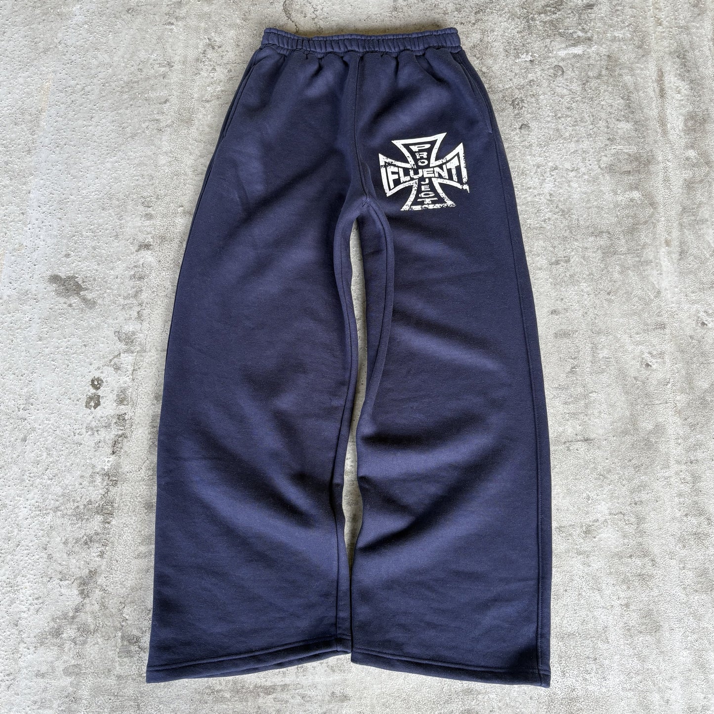 Fluent Cross Sweatpants Navy